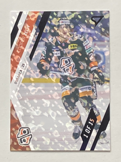 2023/24 Tipos Extraliga PUCK MARKS #008 Cooper Zech /15