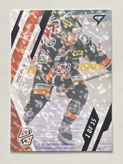 2023/24 Tipos Extraliga PUCK MARKS #010 Chase Berger /15