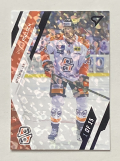 2023/24 Tipos Extraliga PUCK MARKS #016 Brett Pollock /15