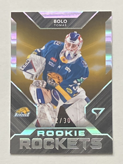 2023/24 Tipos Extraliga LIMITED #RR-27 Tomáš Bolo - ROOKIE ROCKETS /30