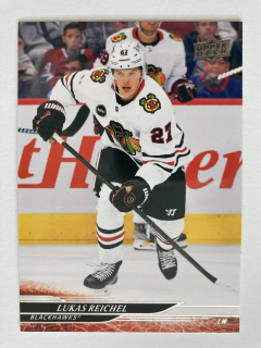 2024-25 UD Series 2 #282 Lukas Reichel