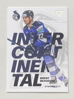 2023/24 Tipos Extraliga #IC-23 Brent Beaudoin - INTERCONTINENTAL