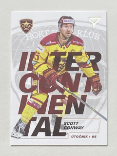 2023/24 Tipos Extraliga #IC-25 Scott Conway - INTERCONTINENTAL