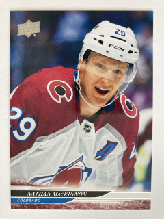 2024-25 UD Series 2 #285 Nathan MacKinnon