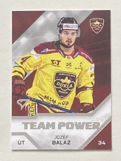 2023/24 Tipos Extraliga #TP-30 Jozef Baláž - TEAM POWER