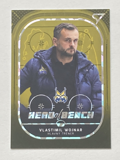 2023/24 Tipos Extraliga #HB-04 Vlastimil Wojnar - HEAD OF BENCH
