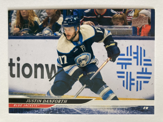 2024-25 UD Series 2 #292 Justin Danforth