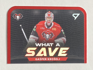 2023/24 Tipos Extraliga #WS-10 Gašper Krošelj - WHAT A SAVE