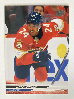 2024-25 UD Series 2 #320 Justin Sourdif