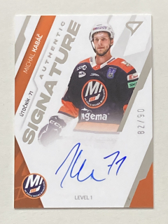 2023/24 Tipos Extraliga #SL1-MK Michal Kabáč - AUTHENTIC SIGNATURE lvl1 /90