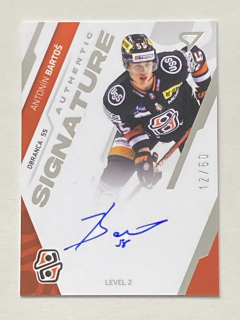 2023/24 Tipos Extraliga #SL2-BA Antonín Bartoš - AUTHENTIC SIGNATURE lvl2 /60
