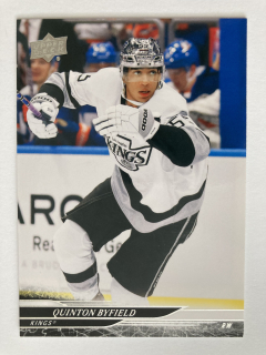 2024-25 UD Series 2 #328 Quinton Byfield