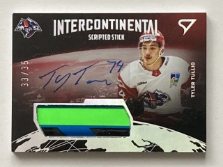 2020/21 Tipos Extraliga #ISS-11 Tyler Tullio - INTERCONTINENTAL SCRIPTED STICK /35
