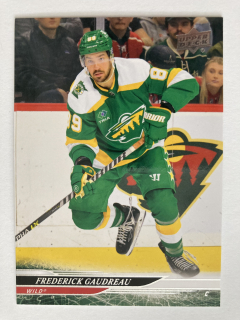 2024-25 UD Series 2 #332 Frederick Gaudreau