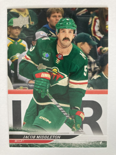 2024-25 UD Series 2 #335 Jacob Middleton