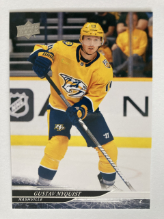 2024-25 UD Series 2 #344 Gustav Nyquist