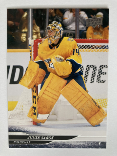 2024-25 UD Series 2 #346 Juuse Saros