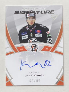 2024/25 Tipos Extraliga #SL1-DK Dávid Kohút - AUTHENTIC SIGNATURE lvl1 /85