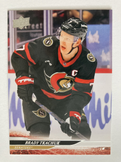 2024-25 UD Series 2 #368 Brady Tkachuk