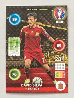2016 EURO Adrenalin XL #106 David Silva