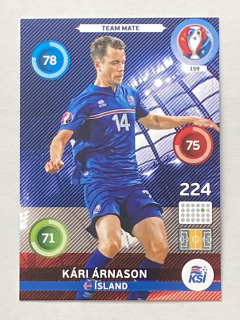 2016 EURO Adrenalin XL #159 Kári Árnason