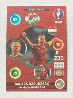 2016 EURO Adrenalin XL #205 Balázs Dzsudzsák - INVENTIVENESS
