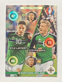 2016 EURO Adrenalin XL #222 Kyle Lafferty & Steven Davis - DOUBLE TROUBLE