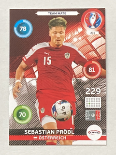 2016 EURO Adrenalin XL #231 Sebastian Prödl