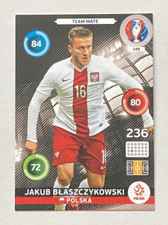 2016 EURO Adrenalin XL #249 Jakub Blaszczykowski