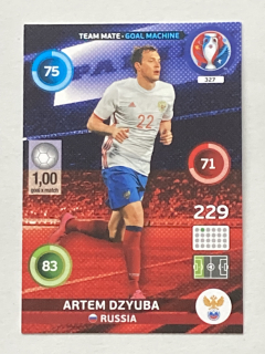 2016 EURO Adrenalin XL #327 Artem Dzyuba
