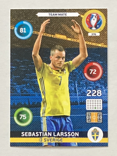 2016 EURO Adrenalin XL #376 Sebastian Larsson