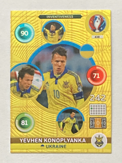2016 EURO Adrenalin XL #438 Yevhen Konoplyanka - INVENTIVENESS