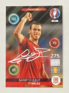 2016 EURO Adrenalin XL #457 Gareth Bale - SIGNATURE