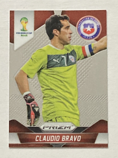 2014 Prizm World Cup Brasil #041 Claudio Bravo