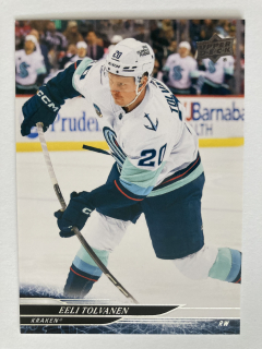 2024-25 UD Series 2 #394 Eeli Tolvanen