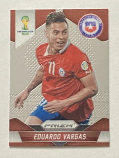 2014 Prizm World Cup Brasil #046 Eduardo Vargas