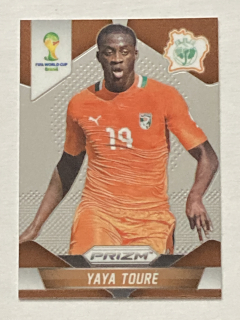 2014 Prizm World Cup Brasil #059 Yaya Touré