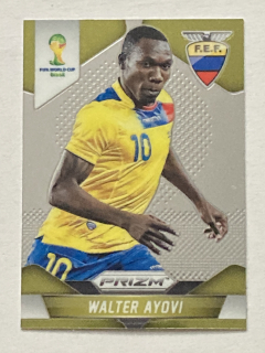 2014 Prizm World Cup Brasil #065 Walter Ayoví