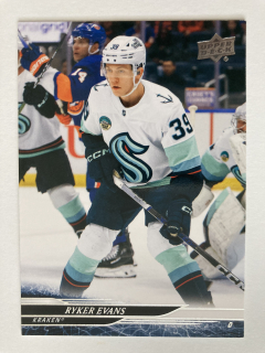 2024-25 UD Series 2 #396 Ryker Evans