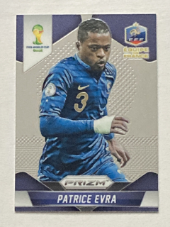 2014 Prizm World Cup Brasil #077 Patrice Evra
