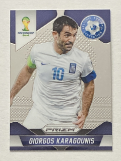 2014 Prizm World Cup Brasil #101 Giorgos Karagounis
