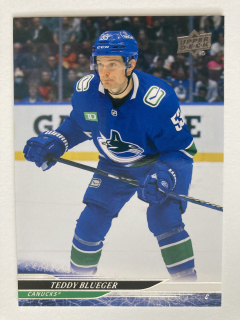 2024-25 UD Series 2 #428 Teddy Blueger
