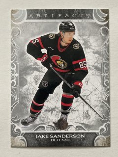 2024-25 Artifacts #074 Jake Sanderson