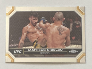 2024 Topps Chrome UFC #128 Matheus Nicolau