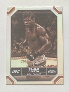 2024 Topps Chrome UFC #154 Paulo Costa - SEPIA REFRACTOR