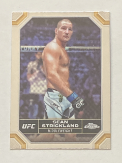2024 Topps Chrome UFC #174 Sean Strickland