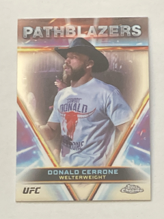 2024 Topps Chrome UFC #PTH-10 Donald Cerrone - PATHBLAZERS