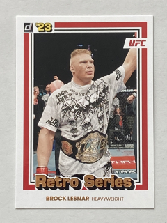 2023 Panini - Donruss UFC #005 Brock Lesnar - RETRO SERIES