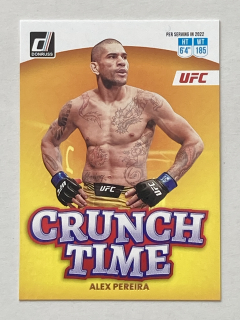 2023 Panini - Donruss UFC #006 Alex Pereira - CRUNCH TIME