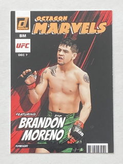 2023 Panini - Donruss UFC #011 Brandon Moreno - OCTAGON MARVELS